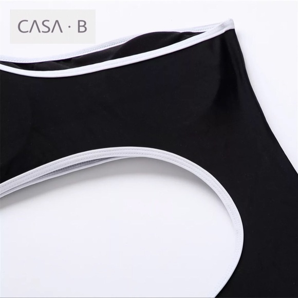 NEW💫CASA B SWIM | Positano One Shoulder Monokini & Sarong Pareo Set - Picture 7 of 8